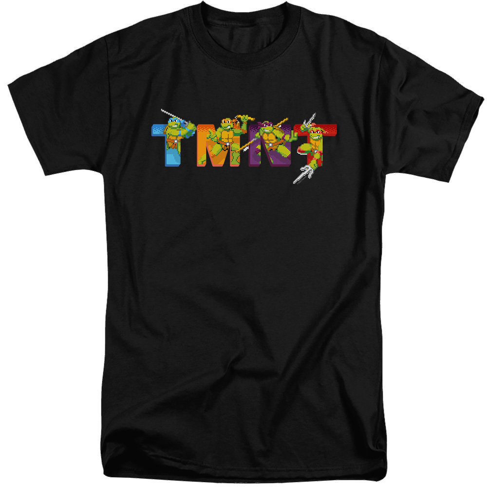 Teenage Mutant Ninja Turtles Arcade Main Screen - Men's Tall Fit T-Shirt Men's Tall Fit T-Shirt Teenage Mutant Ninja Turtles   