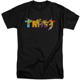 Teenage Mutant Ninja Turtles Arcade Main Screen - Men's Tall Fit T-Shirt Men's Tall Fit T-Shirt Teenage Mutant Ninja Turtles   