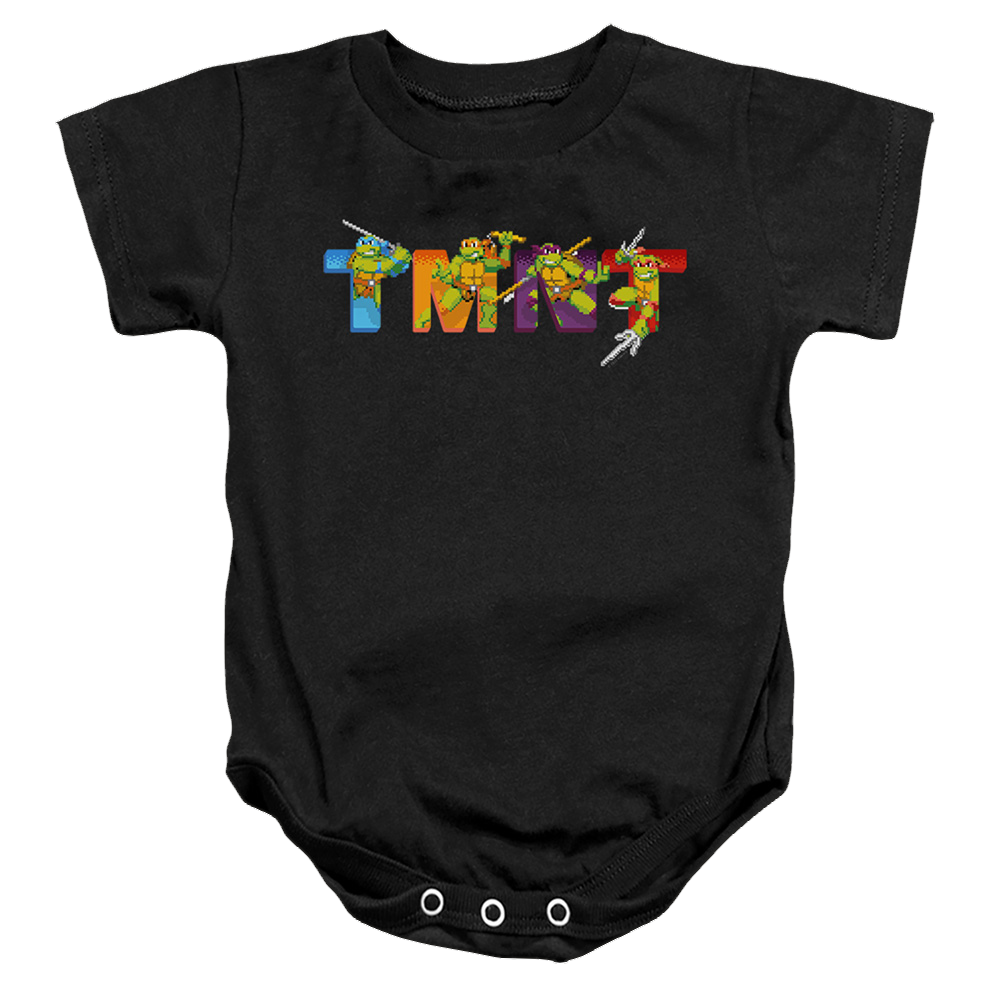 Teenage Mutant Ninja Turtles Arcade Main Screen - Baby Bodysuit Baby Bodysuit Teenage Mutant Ninja Turtles   