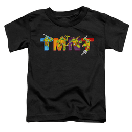 Teenage Mutant Ninja Turtles Arcade Main Screen - Toddler T-Shirt Toddler T-Shirt Teenage Mutant Ninja Turtles   