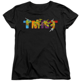 Teenage Mutant Ninja Turtles Arcade Main Screen - Women's T-Shirt Women's T-Shirt Teenage Mutant Ninja Turtles   