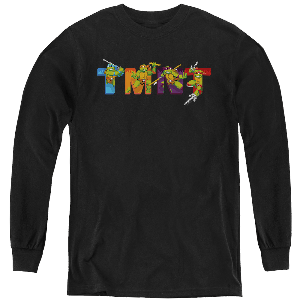 Teenage Mutant Ninja Turtles Arcade Main Screen - Youth Long Sleeve T-Shirt Youth Long Sleeve T-Shirt Teenage Mutant Ninja Turtles   