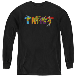 Teenage Mutant Ninja Turtles Arcade Main Screen - Youth Long Sleeve T-Shirt Youth Long Sleeve T-Shirt Teenage Mutant Ninja Turtles   