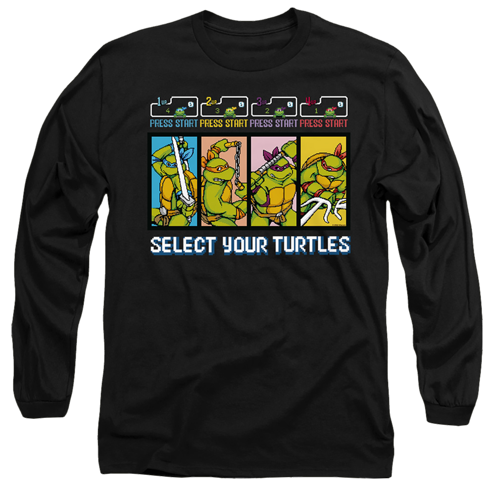 Teenage Mutant Ninja Turtles Select Your Turtles - Men's Long Sleeve T-Shirt Men's Long Sleeve T-Shirt Teenage Mutant Ninja Turtles   