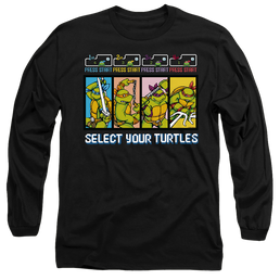 Teenage Mutant Ninja Turtles Select Your Turtles - Men's Long Sleeve T-Shirt Men's Long Sleeve T-Shirt Teenage Mutant Ninja Turtles   