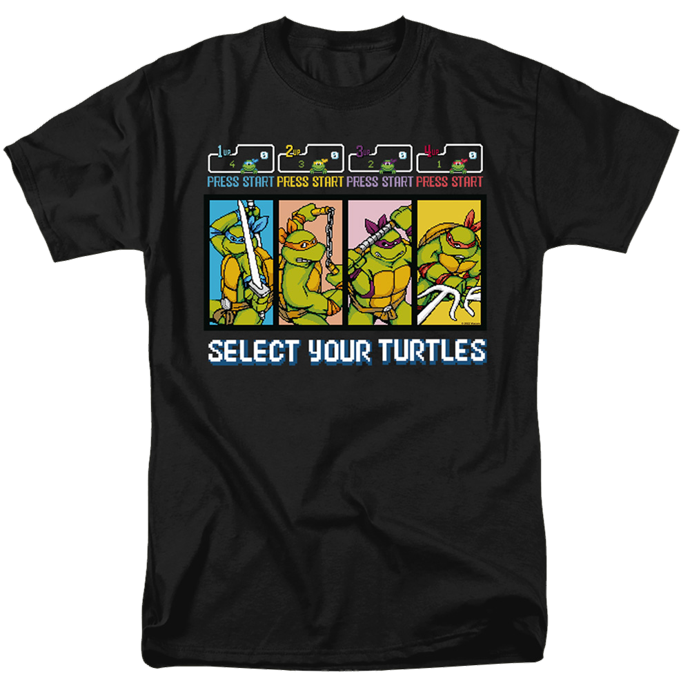 Teenage Mutant Ninja Turtles Select Your Turtles - Men's Regular Fit T-Shirt Men's Regular Fit T-Shirt Teenage Mutant Ninja Turtles   