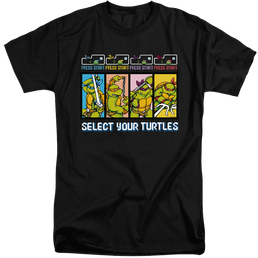 Teenage Mutant Ninja Turtles Select Your Turtles - Men's Tall Fit T-Shirt Men's Tall Fit T-Shirt Teenage Mutant Ninja Turtles   