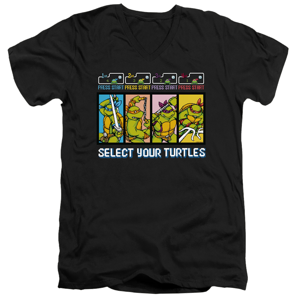 Teenage Mutant Ninja Turtles Select Your Turtles - Men's V-Neck T-Shirt Men's V-Neck T-Shirt Teenage Mutant Ninja Turtles   