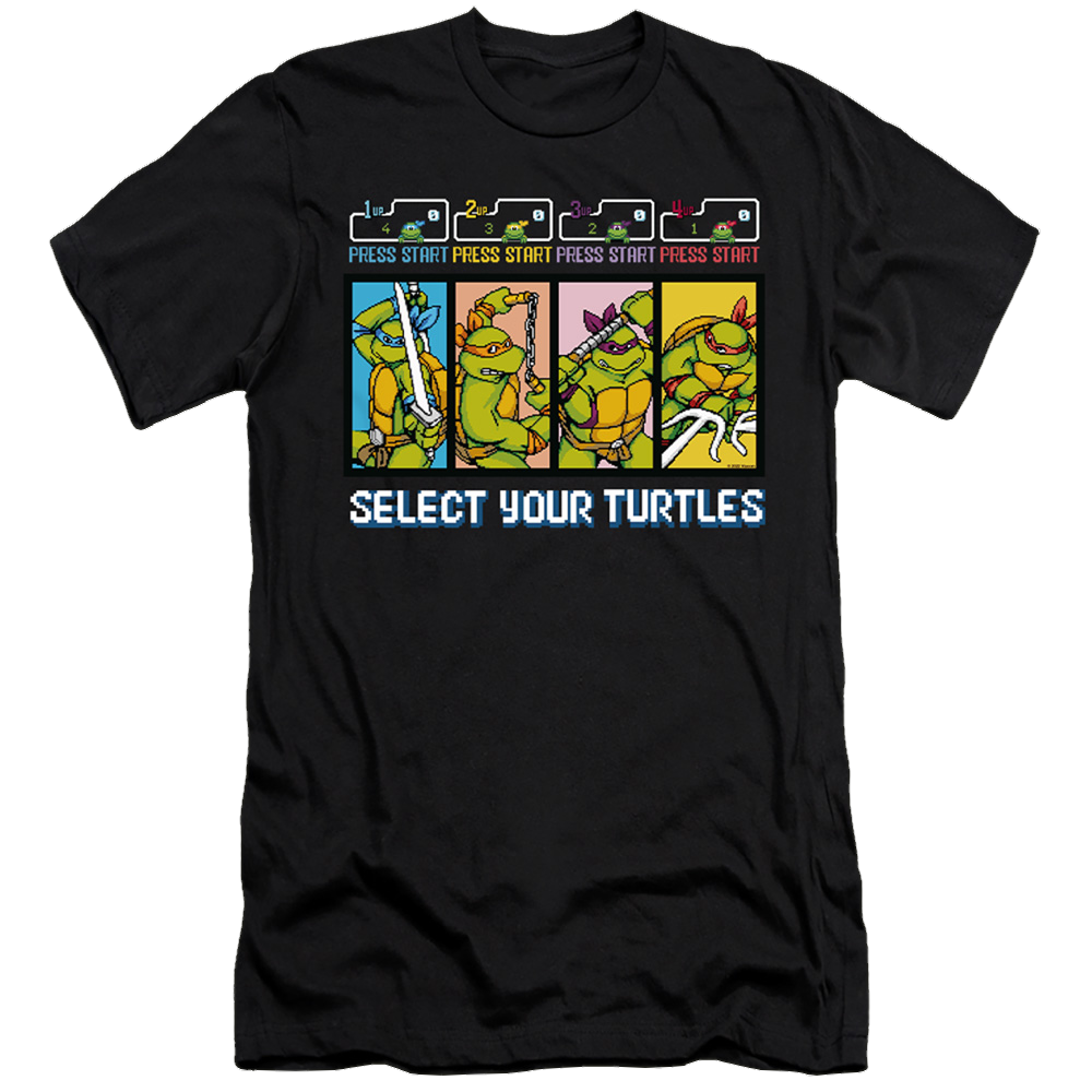 Teenage Mutant Ninja Turtles Select Your Turtles - Men's Premium Slim Fit T-Shirt Men's Premium Slim Fit T-Shirt Teenage Mutant Ninja Turtles   