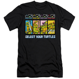 Teenage Mutant Ninja Turtles Select Your Turtles - Men's Premium Slim Fit T-Shirt Men's Premium Slim Fit T-Shirt Teenage Mutant Ninja Turtles   