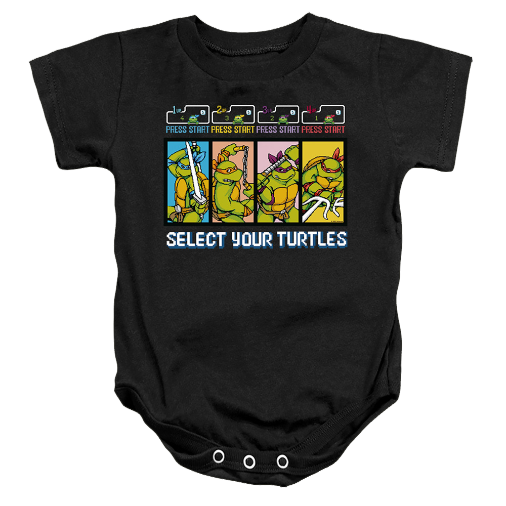 Teenage Mutant Ninja Turtles Select Your Turtles - Baby Bodysuit Baby Bodysuit Teenage Mutant Ninja Turtles   