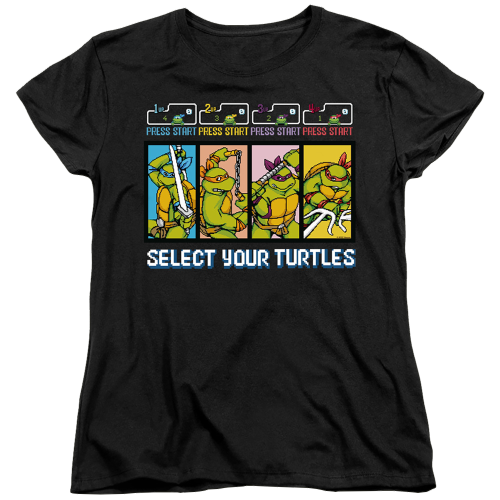 Teenage Mutant Ninja Turtles Select Your Turtles - Women's T-Shirt Women's T-Shirt Teenage Mutant Ninja Turtles   