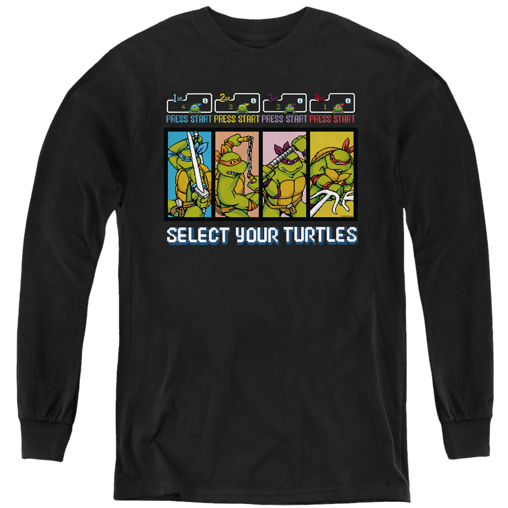 Teenage Mutant Ninja Turtles Select Your Turtles - Youth Long Sleeve T-Shirt Youth Long Sleeve T-Shirt Teenage Mutant Ninja Turtles   