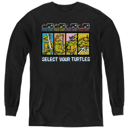 Teenage Mutant Ninja Turtles Select Your Turtles - Youth Long Sleeve T-Shirt Youth Long Sleeve T-Shirt Teenage Mutant Ninja Turtles   