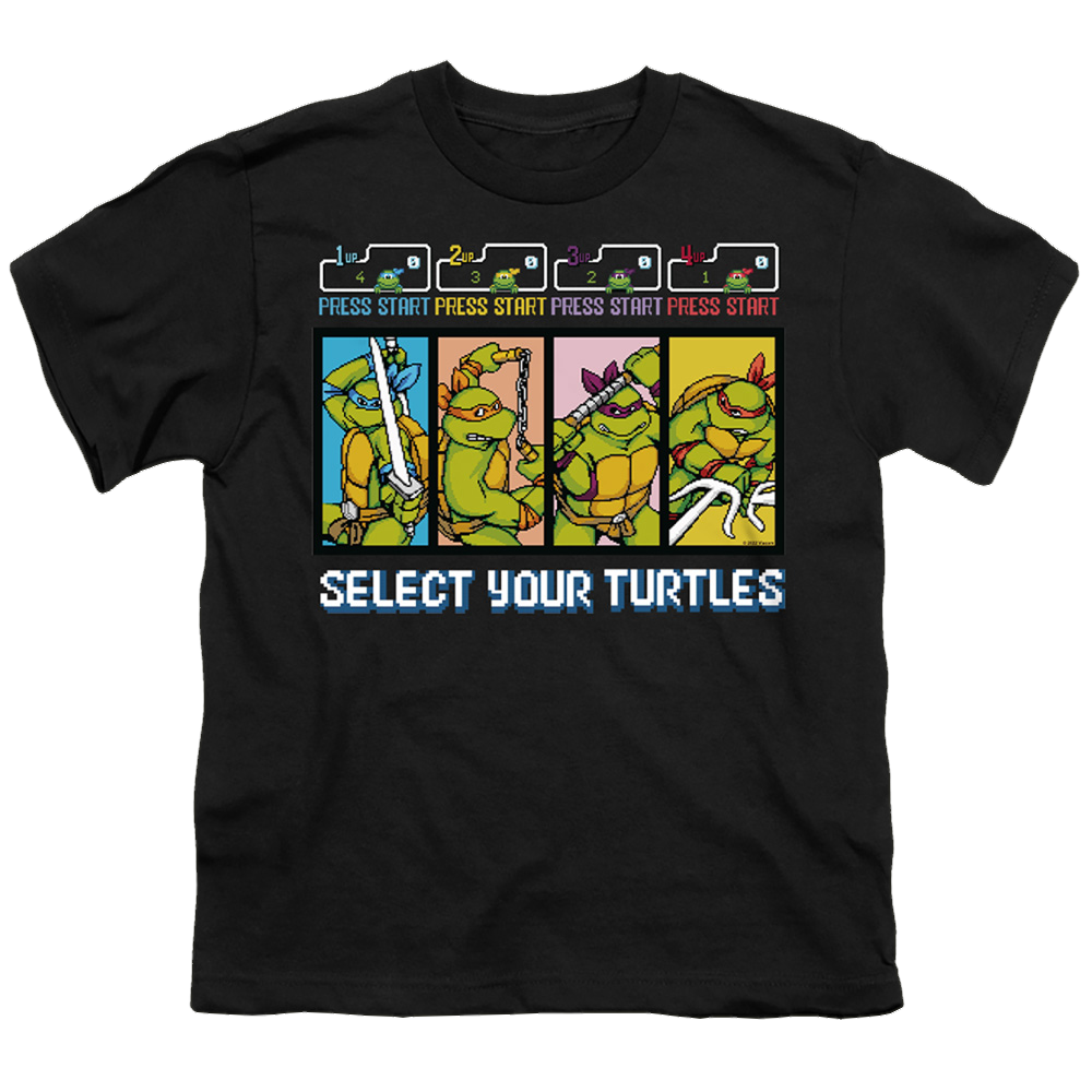 Teenage Mutant Ninja Turtles Select Your Turtles - Youth T-Shirt Youth T-Shirt (Ages 8-12) Teenage Mutant Ninja Turtles   