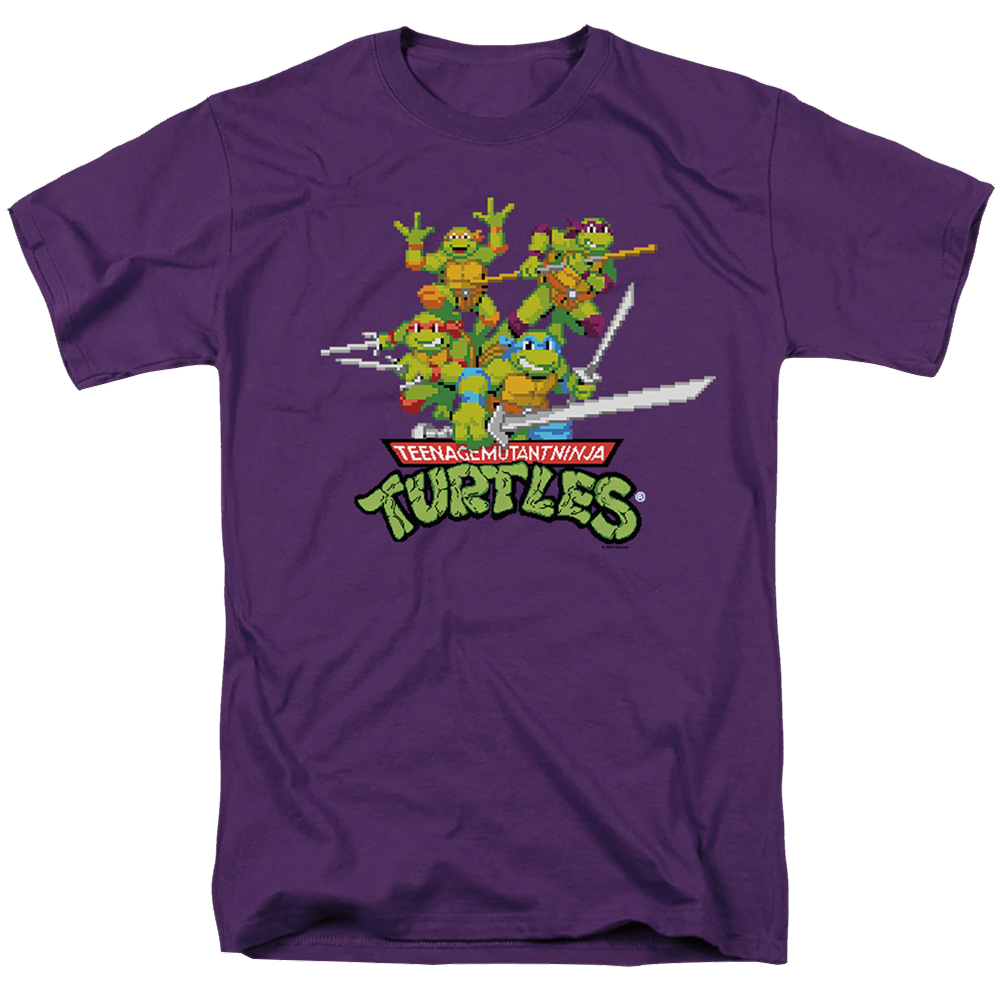 Teenage Mutant Ninja Turtles Retro Arcade - Men's Regular Fit T-Shirt Men's Regular Fit T-Shirt Teenage Mutant Ninja Turtles   