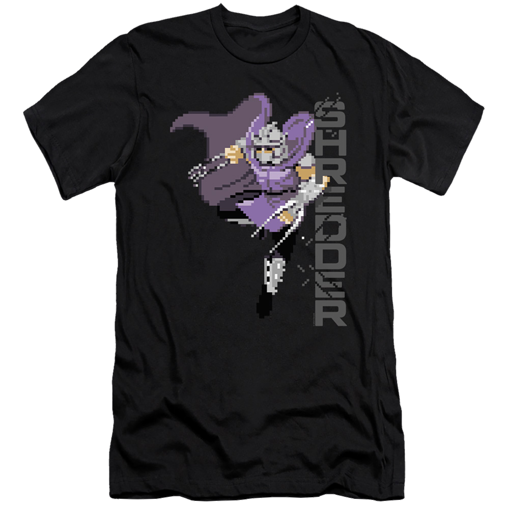 Teenage Mutant Ninja Turtles Retro Arcade Shredder - Men's Premium Slim Fit T-Shirt Men's Premium Slim Fit T-Shirt Teenage Mutant Ninja Turtles   