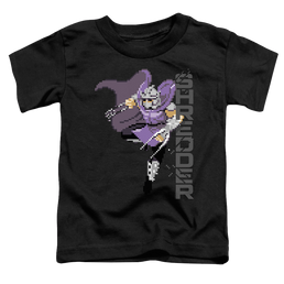 Teenage Mutant Ninja Turtles Retro Arcade Shredder - Toddler T-Shirt Toddler T-Shirt Teenage Mutant Ninja Turtles   