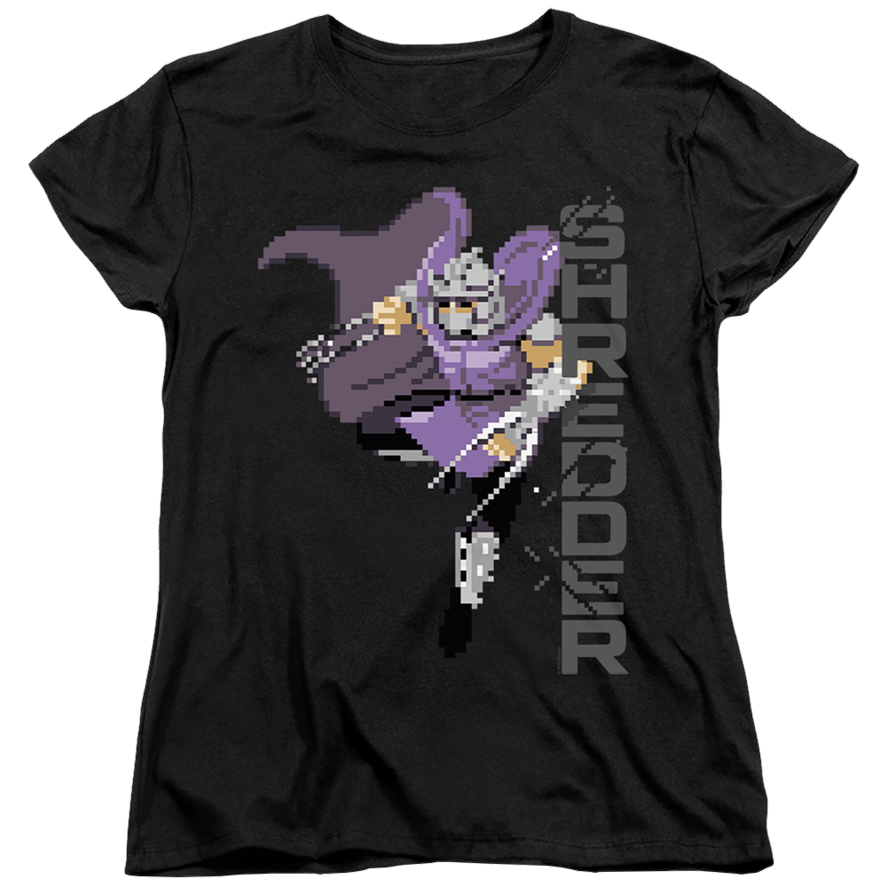 Teenage Mutant Ninja Turtles Retro Arcade Shredder - Women's T-Shirt Women's T-Shirt Teenage Mutant Ninja Turtles   
