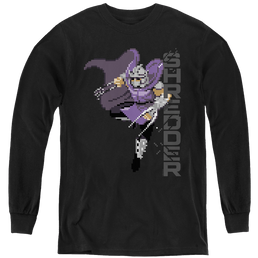 Teenage Mutant Ninja Turtles Retro Arcade Shredder - Youth Long Sleeve T-Shirt Youth Long Sleeve T-Shirt Teenage Mutant Ninja Turtles   