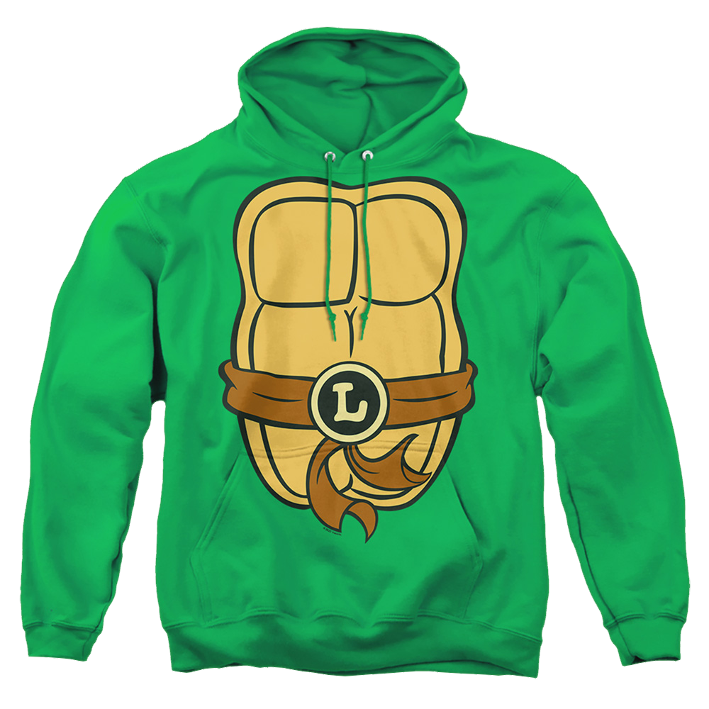 Teenage Mutant Ninja Turtles Leonardo Chest - Pullover Hoodie Pullover Hoodie Teenage Mutant Ninja Turtles   