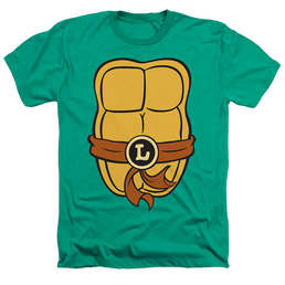 Teenage Mutant Ninja Turtles Leonardo Chest - Men's Heather T-Shirt Men's Heather T-Shirt Teenage Mutant Ninja Turtles   