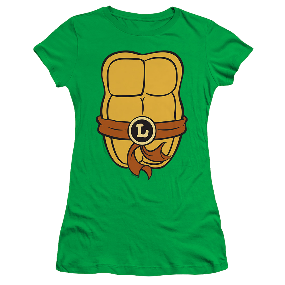 Teenage Mutant Ninja Turtles Leonardo Chest - Juniors T-Shirt Juniors T-Shirt Teenage Mutant Ninja Turtles   
