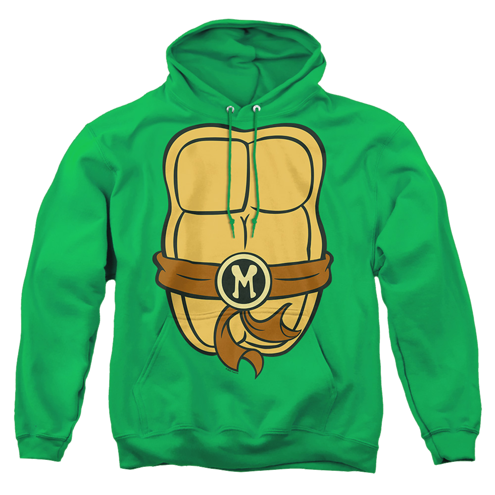 Teenage Mutant Ninja Turtles Michelangelo Chest - Pullover Hoodie Pullover Hoodie Teenage Mutant Ninja Turtles   