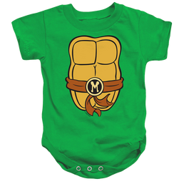 Teenage Mutant Ninja Turtles Michelangelo Chest - Baby Bodysuit Baby Bodysuit Teenage Mutant Ninja Turtles   
