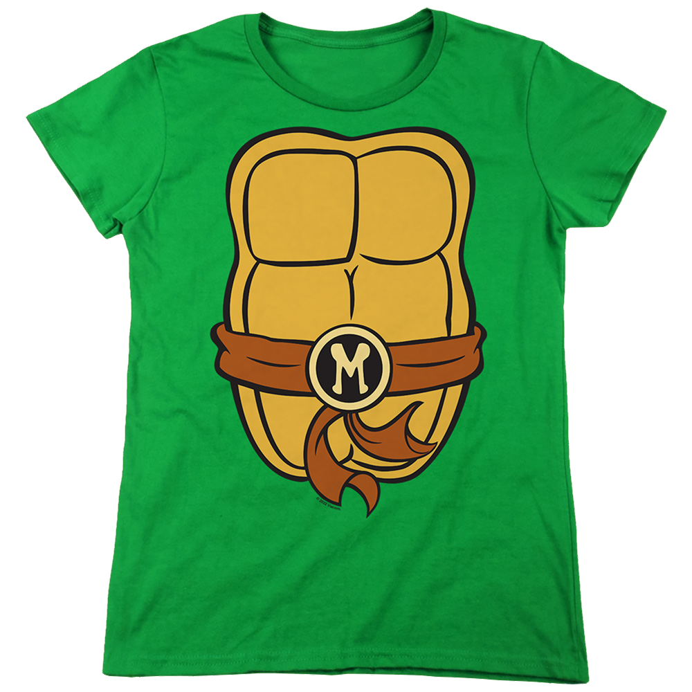 Teenage Mutant Ninja Turtles Michelangelo Chest - Women's T-Shirt Women's T-Shirt Teenage Mutant Ninja Turtles   