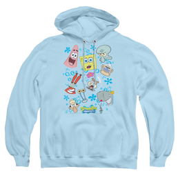 SpongeBob SquarePants Character Faces Pullover Hoodie