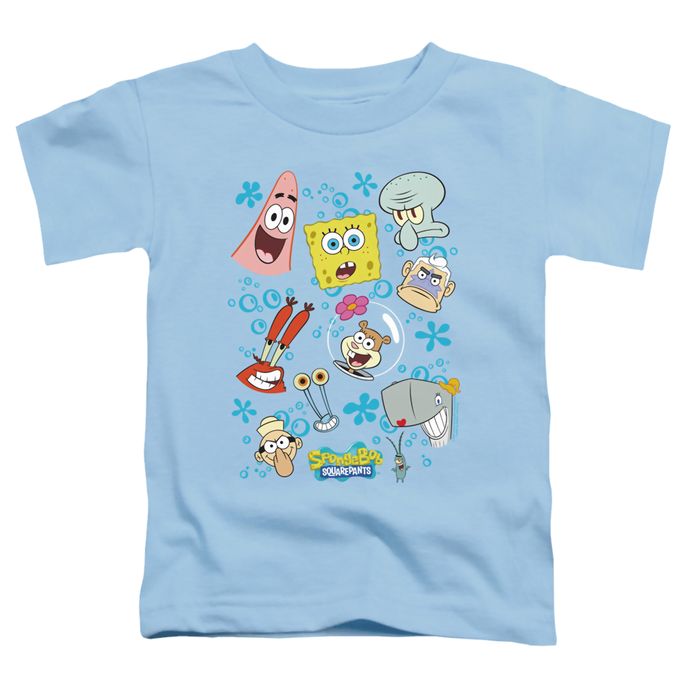 SpongeBob SquarePants Character Faces - Toddler T-Shirt Toddler T-Shirt SpongeBob SquarePants   