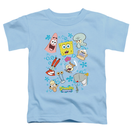 SpongeBob SquarePants Character Faces - Toddler T-Shirt Toddler T-Shirt SpongeBob SquarePants   