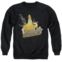 SpongeBob SquarePants Patrick Has Swag - Men's Crewneck Sweatshirt Men's Crewneck Sweatshirt SpongeBob SquarePants   