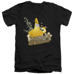 SpongeBob SquarePants Patrick Has Swag - Men's V-Neck T-Shirt Men's V-Neck T-Shirt SpongeBob SquarePants   