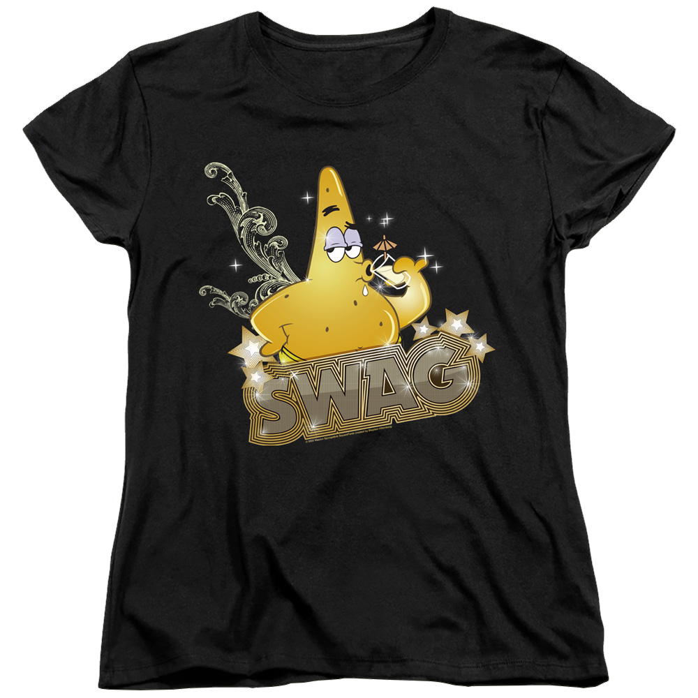SpongeBob SquarePants Patrick Has Swag - Women's T-Shirt Women's T-Shirt SpongeBob SquarePants   