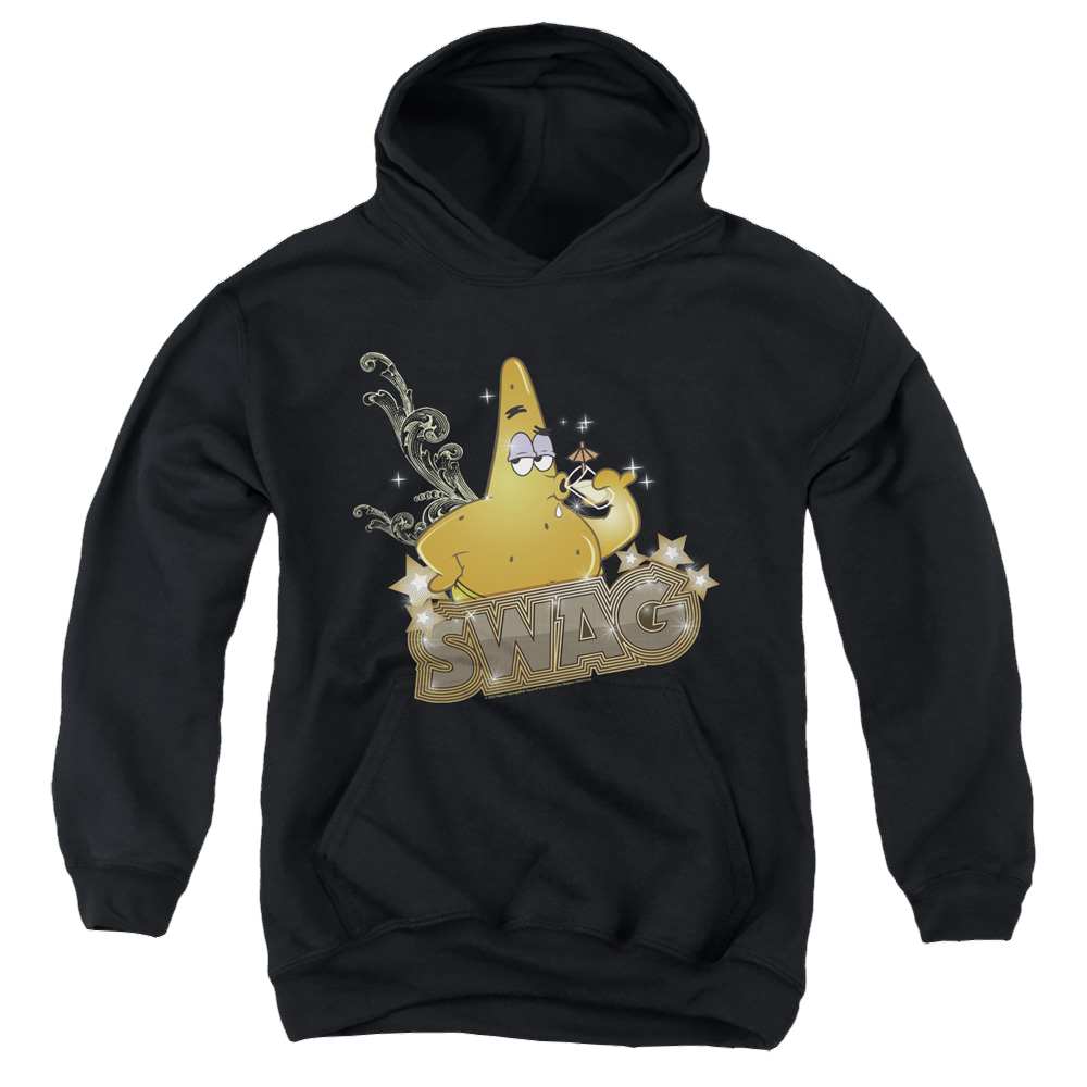 SpongeBob SquarePants Patrick Has Swag - Youth Hoodie Youth Hoodie (Ages 8-12) SpongeBob SquarePants   