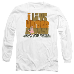 SpongeBob SquarePants What'S Your Excuse? - Men's Long Sleeve T-Shirt Men's Long Sleeve T-Shirt SpongeBob SquarePants   