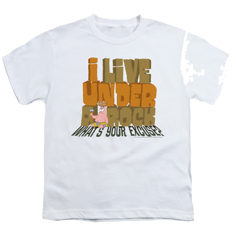 SpongeBob SquarePants What'S Your Excuse? - Youth T-Shirt Youth T-Shirt (Ages 8-12) SpongeBob SquarePants   