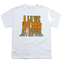 SpongeBob SquarePants What'S Your Excuse? - Youth T-Shirt Youth T-Shirt (Ages 8-12) SpongeBob SquarePants   