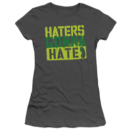 SpongeBob SquarePants Haters Gonna Hate - Juniors T-Shirt Juniors T-Shirt SpongeBob SquarePants   