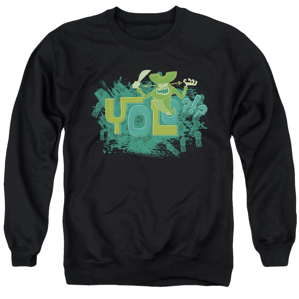 SpongeBob SquarePants Yolo?!? - Men's Crewneck Sweatshirt Men's Crewneck Sweatshirt SpongeBob SquarePants   
