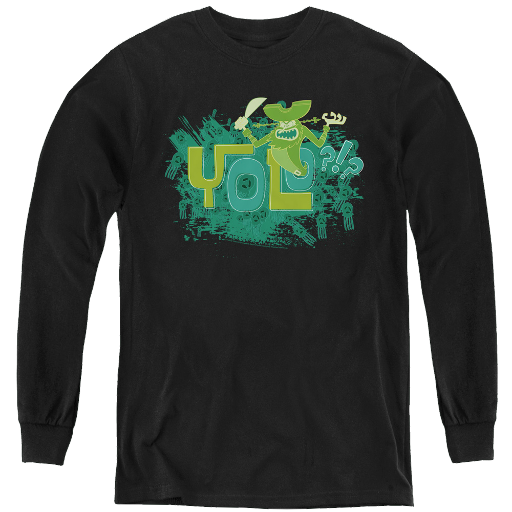 SpongeBob SquarePants Yolo?!? - Youth Long Sleeve T-Shirt Youth Long Sleeve T-Shirt SpongeBob SquarePants   