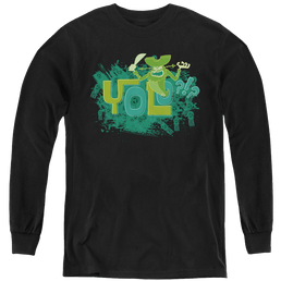 SpongeBob SquarePants Yolo?!? - Youth Long Sleeve T-Shirt Youth Long Sleeve T-Shirt SpongeBob SquarePants   