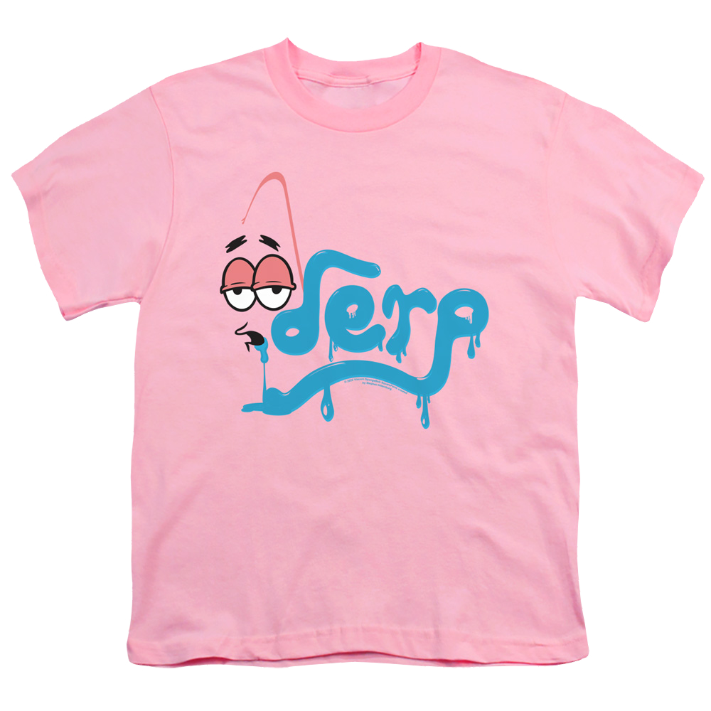 SpongeBob SquarePants Derp - Youth T-Shirt Youth T-Shirt (Ages 8-12) SpongeBob SquarePants   