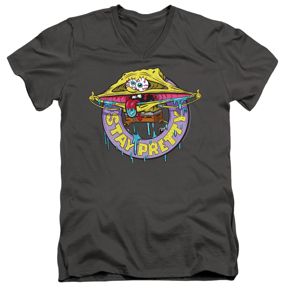 SpongeBob SquarePants Stay Pretty - Men's V-Neck T-Shirt Men's V-Neck T-Shirt SpongeBob SquarePants   