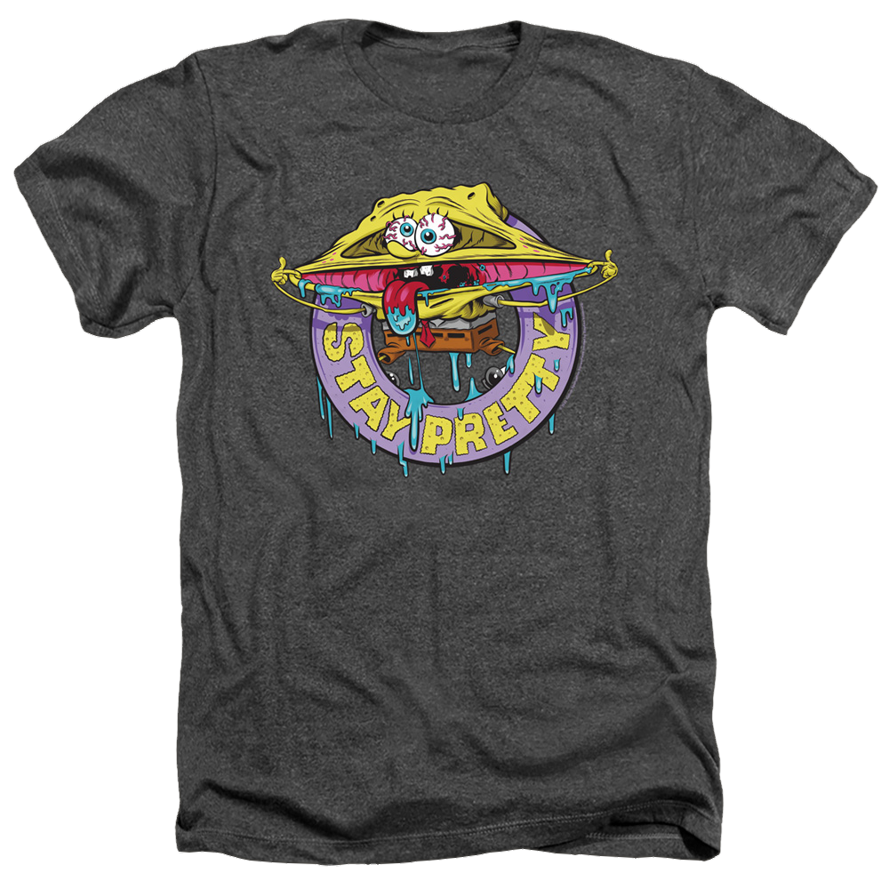 SpongeBob SquarePants Stay Pretty - Men's Heather T-Shirt Men's Heather T-Shirt SpongeBob SquarePants   