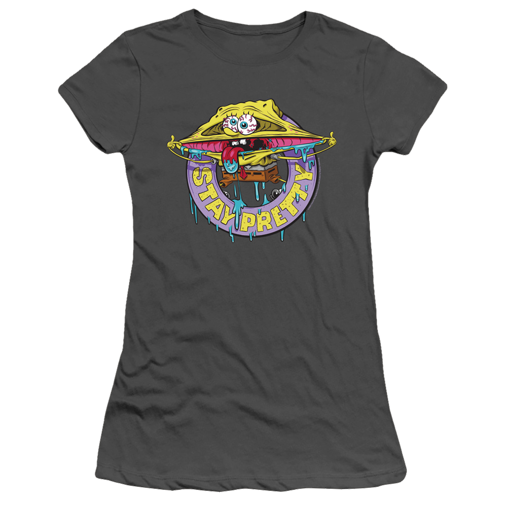 SpongeBob SquarePants Stay Pretty - Juniors T-Shirt Juniors T-Shirt SpongeBob SquarePants   