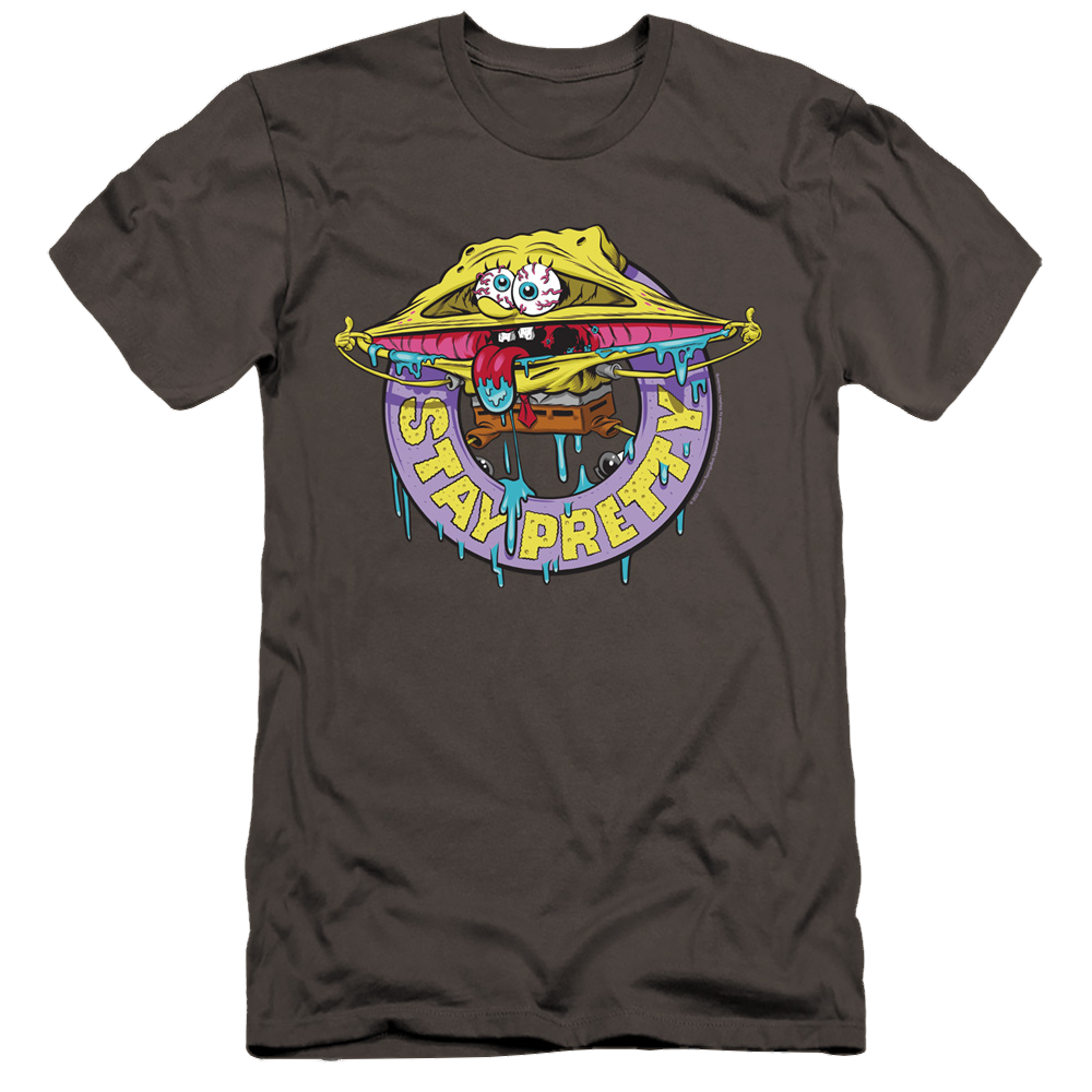 SpongeBob SquarePants Stay Pretty - Men's Premium Slim Fit T-Shirt Men's Premium Slim Fit T-Shirt SpongeBob SquarePants   