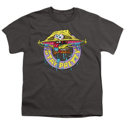 SpongeBob SquarePants Stay Pretty - Youth T-Shirt Youth T-Shirt (Ages 8-12) SpongeBob SquarePants   